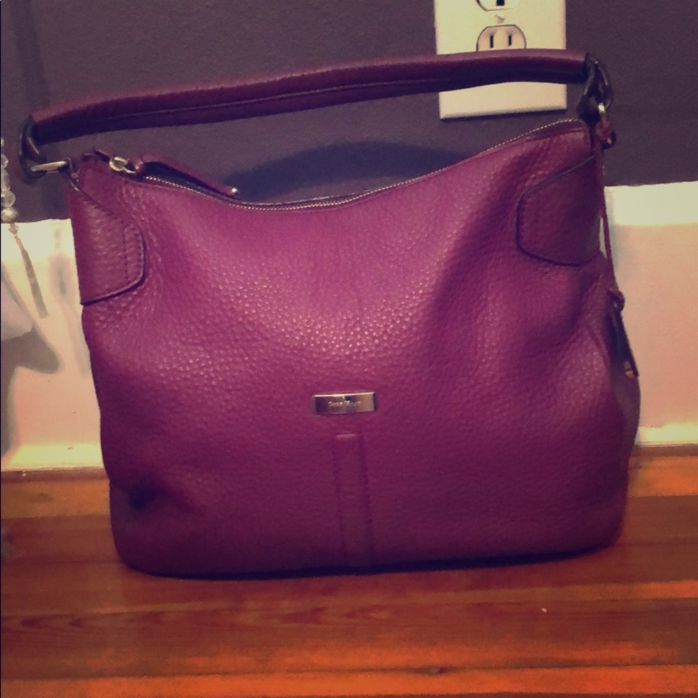 Cole Han Burgundy tote